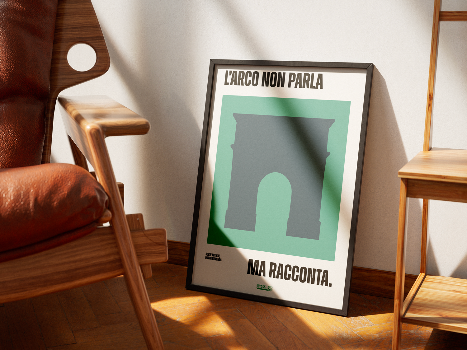 Poster L'arco non parla (verde)